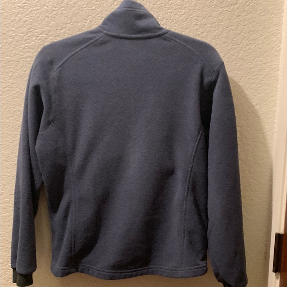 REI Blue Lightweight Zip-Up Jacket with High Collar - Picture 7 of 9